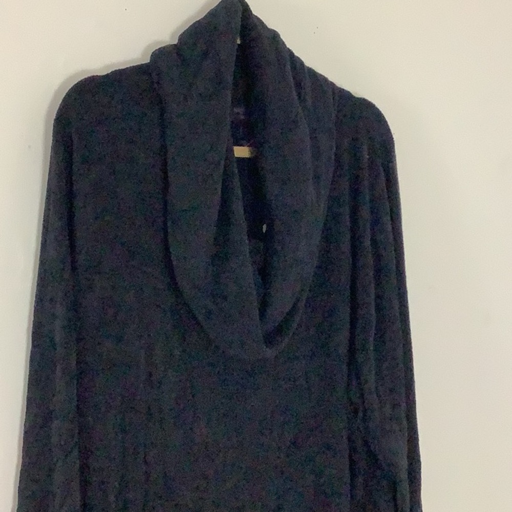Barefoot Dreams Cozy Chic UltraLite Coastal Cowl Neck Tunic Preppy Casual Grunge - Picture 2 of 7